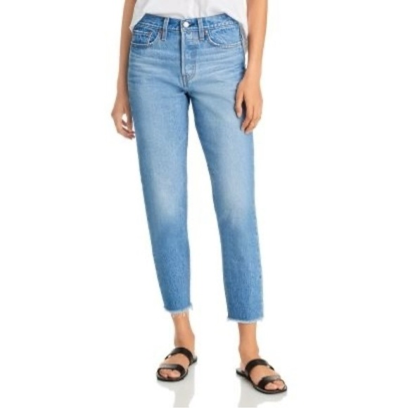 Free People Levi’s Wedgie Icon Fit Oxnard in Athen's No Way Size 24 - Picture 15 of 16